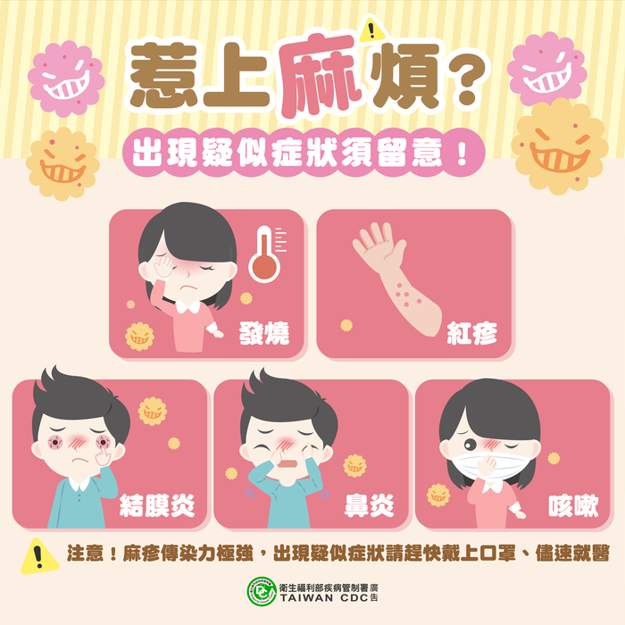 惹上"麻"煩，出現疑似症狀須留意圖片
